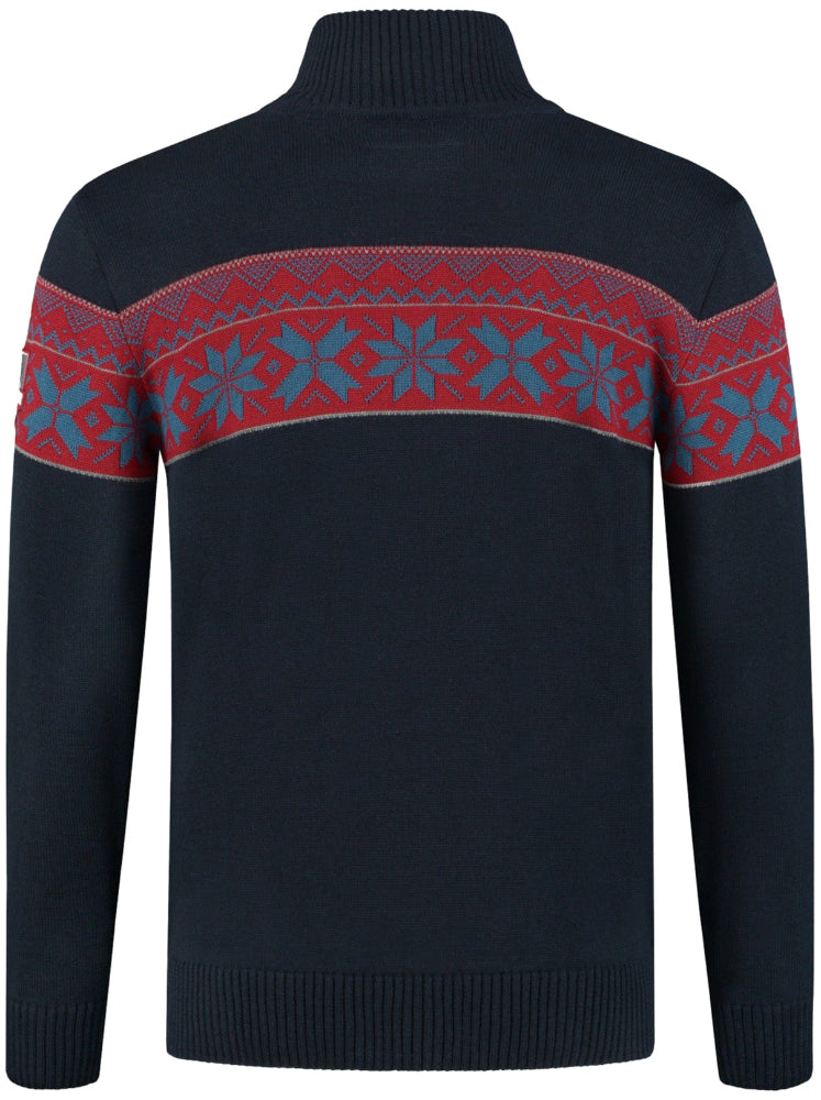 Wirvelvind Nordic Herrtröja Ullgenser, Mörkblå