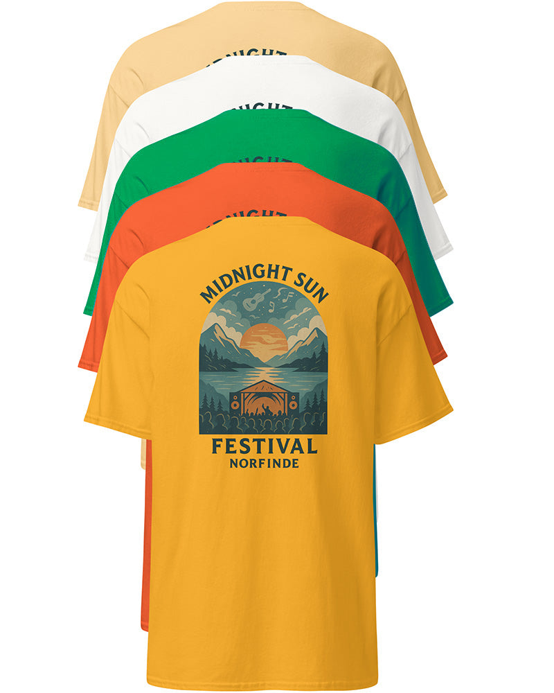 T-shirt – Midnight Sun Festival Edition, 5 colors