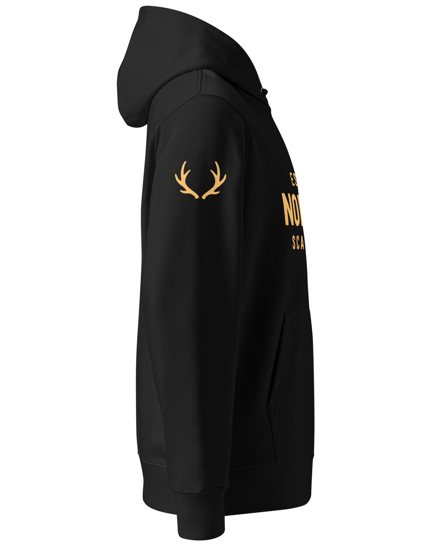 Heritage Hoodie – Skandinavisk Klassiker sedan 1968, Svart