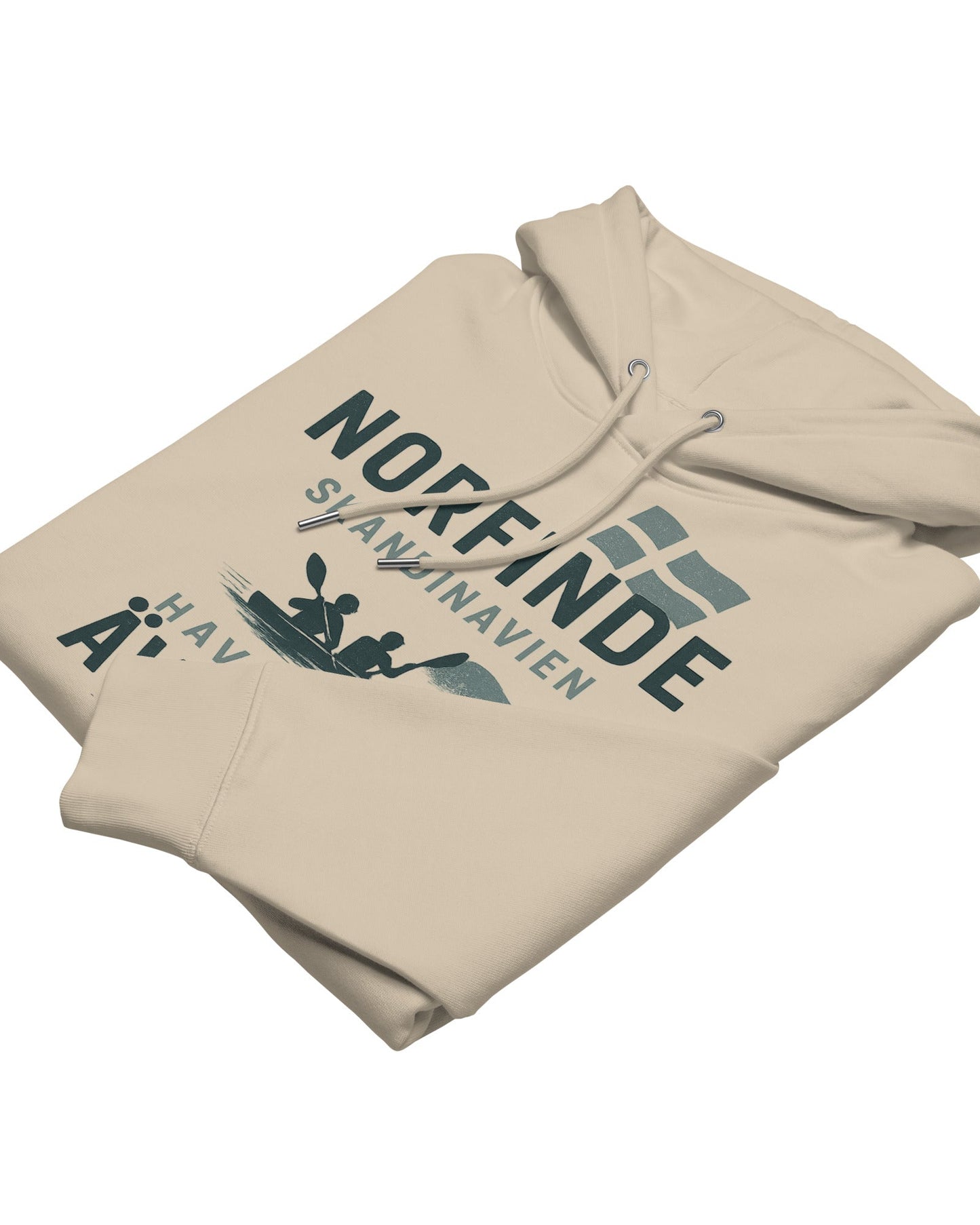 Organic Hoodie – Sea or Adventure, Sand