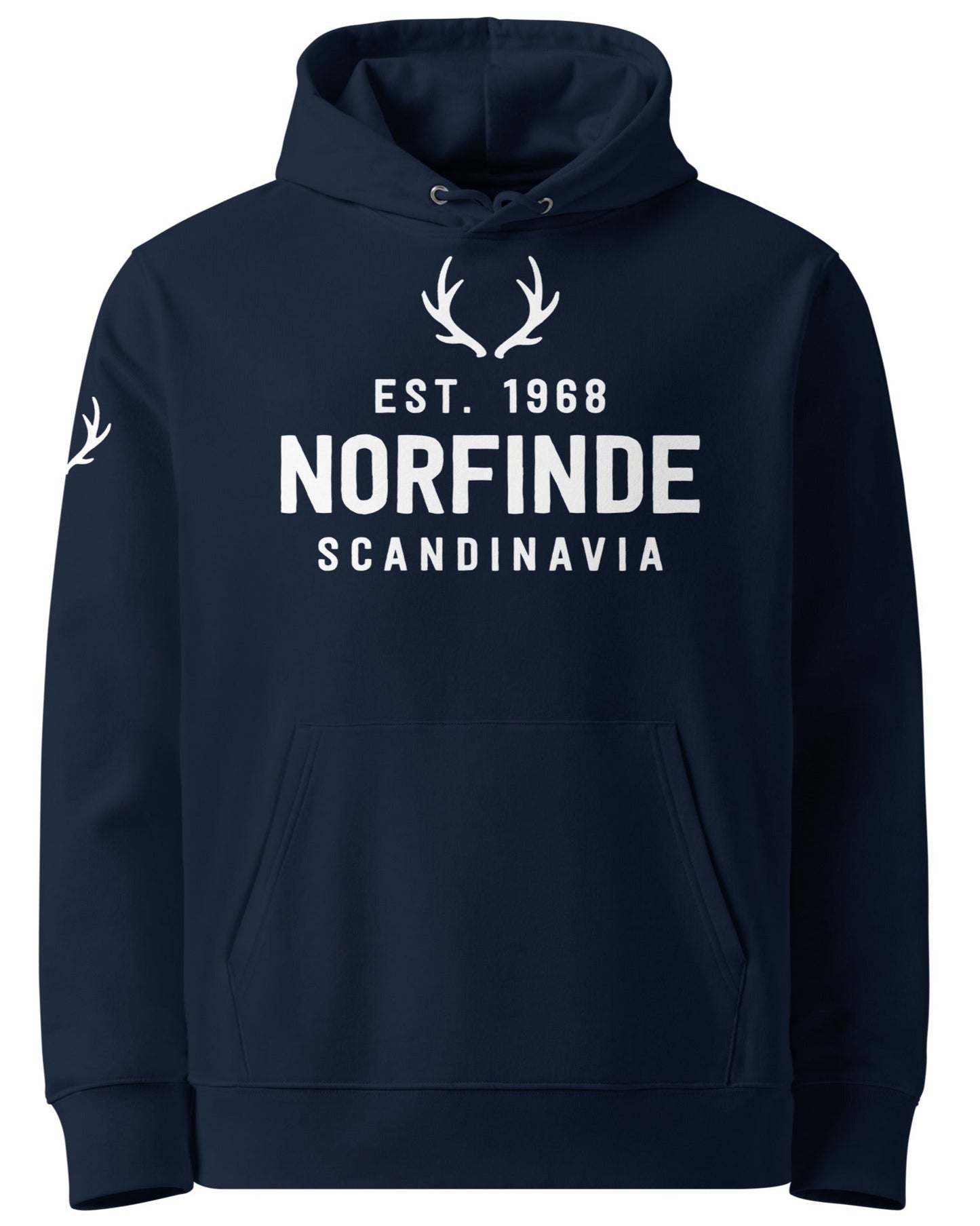Heritage Hoodie – Skandinavisk Klassiker sedan 1968, Mörkblå