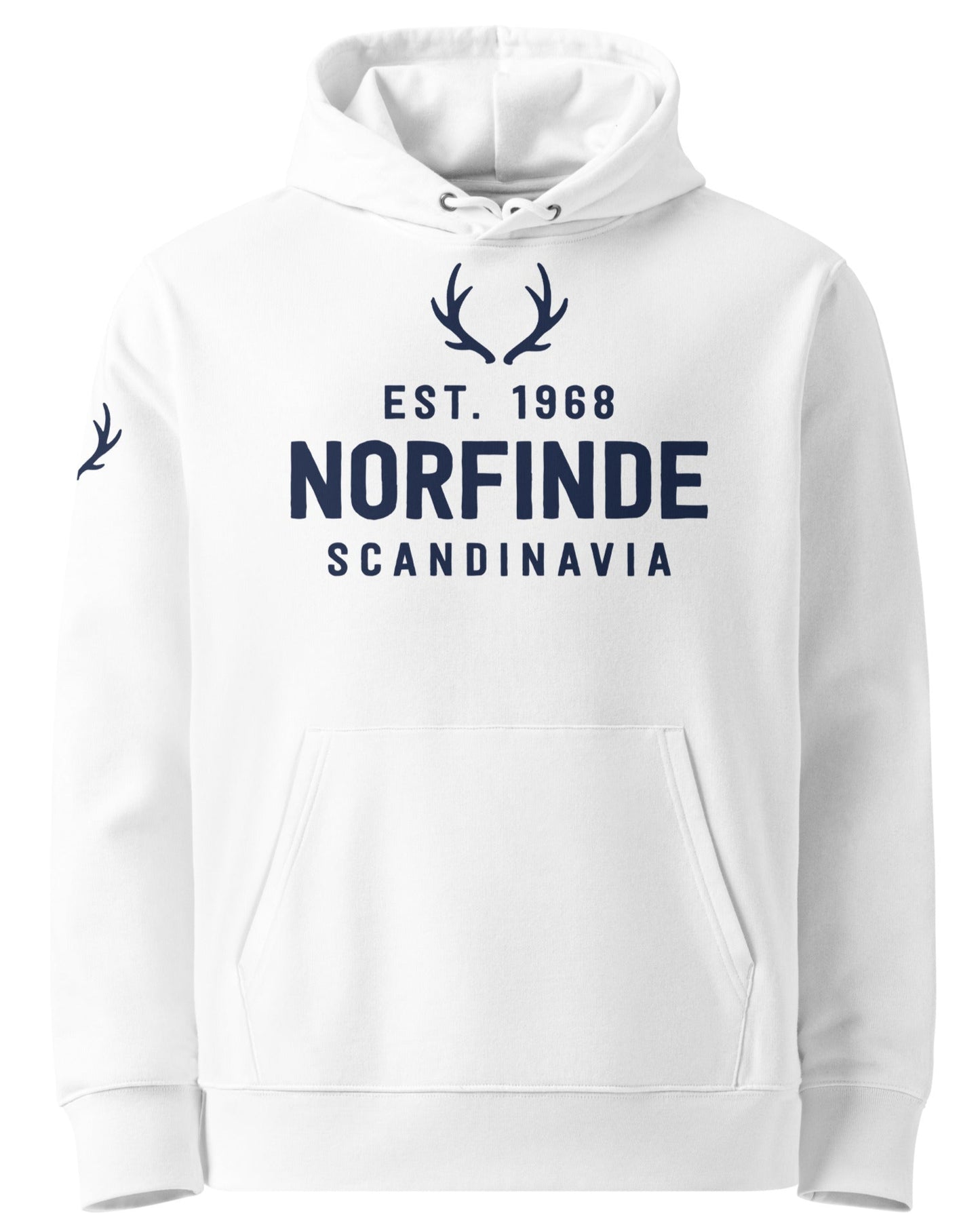 Heritage Hoodie – Skandinavisk Klassiker sedan 1968, Vit