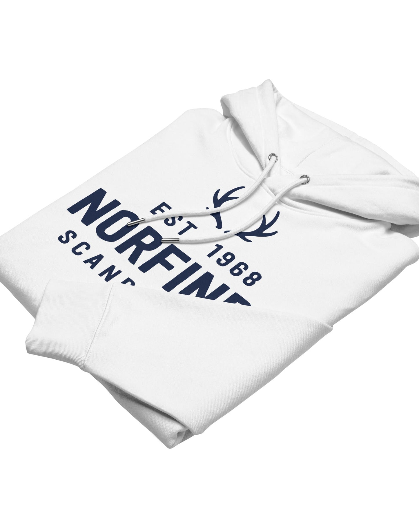 Heritage Hoodie – Skandinavisk Klassiker sedan 1968, Vit