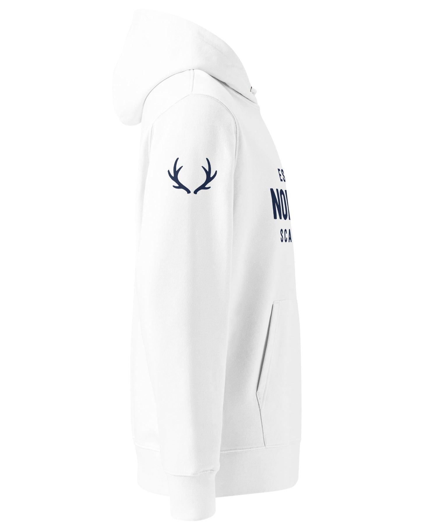 Heritage Hoodie – Skandinavisk Klassiker sedan 1968, Vit