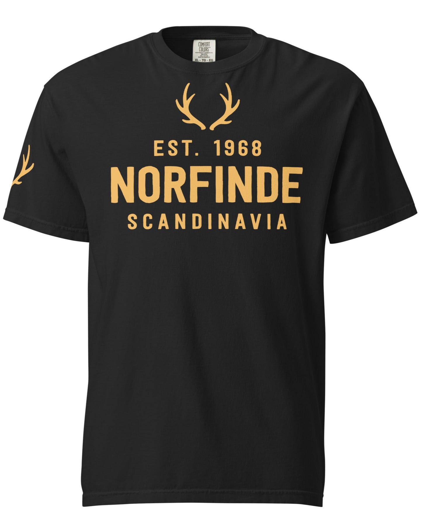 Classic T-shirt – Est. 1968 Scandinavia, Black