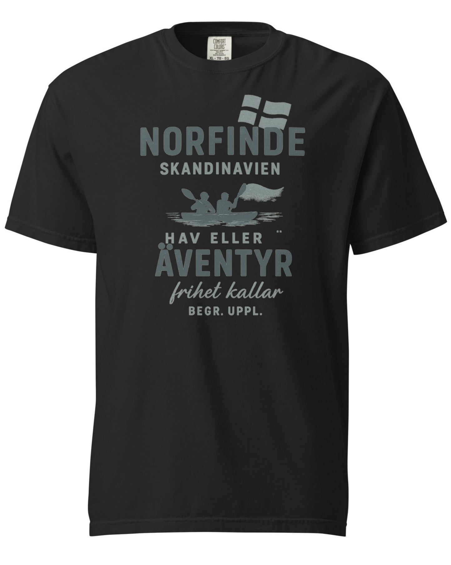 T-shirt – Sea or Adventure: Freedom Calls, Black