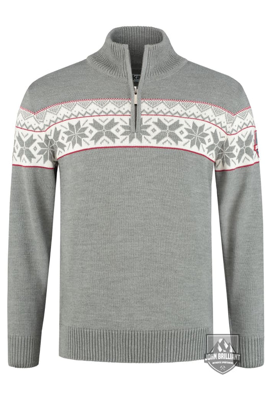 Buy online Premium Quality Norwegian Mens Pullover Ullgenser, Grey - John Brilliant