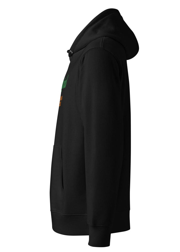 Ekologisk Hoodie – Skandinavisk Wilderness, Svart