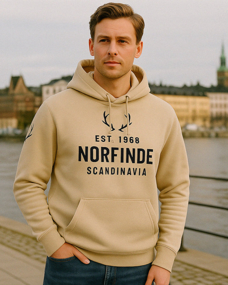 Heritage Hoodie – Skandinavisk Klassiker sedan 1968, Sand