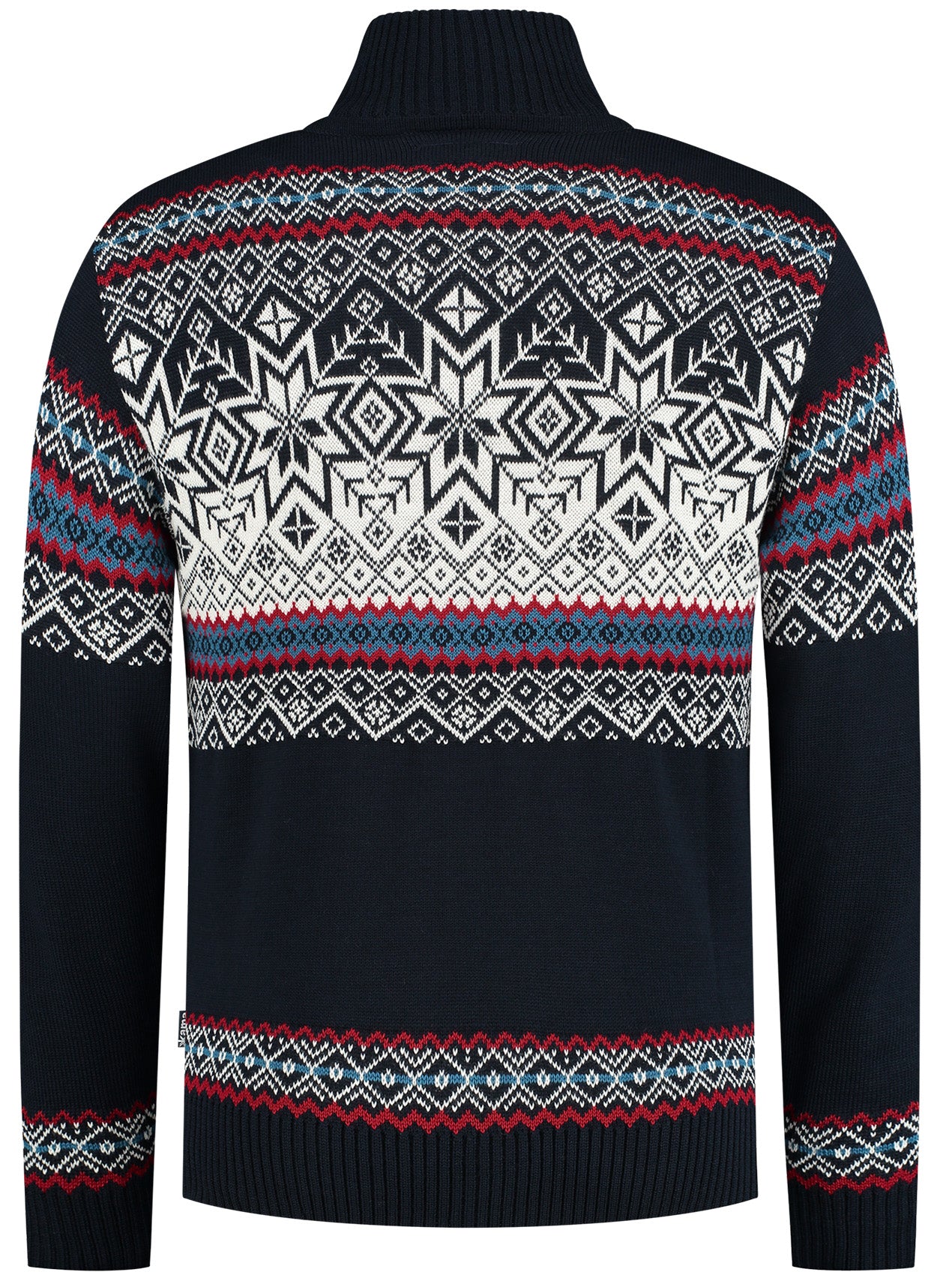 Pullover Merino Nordic, Mörkblå