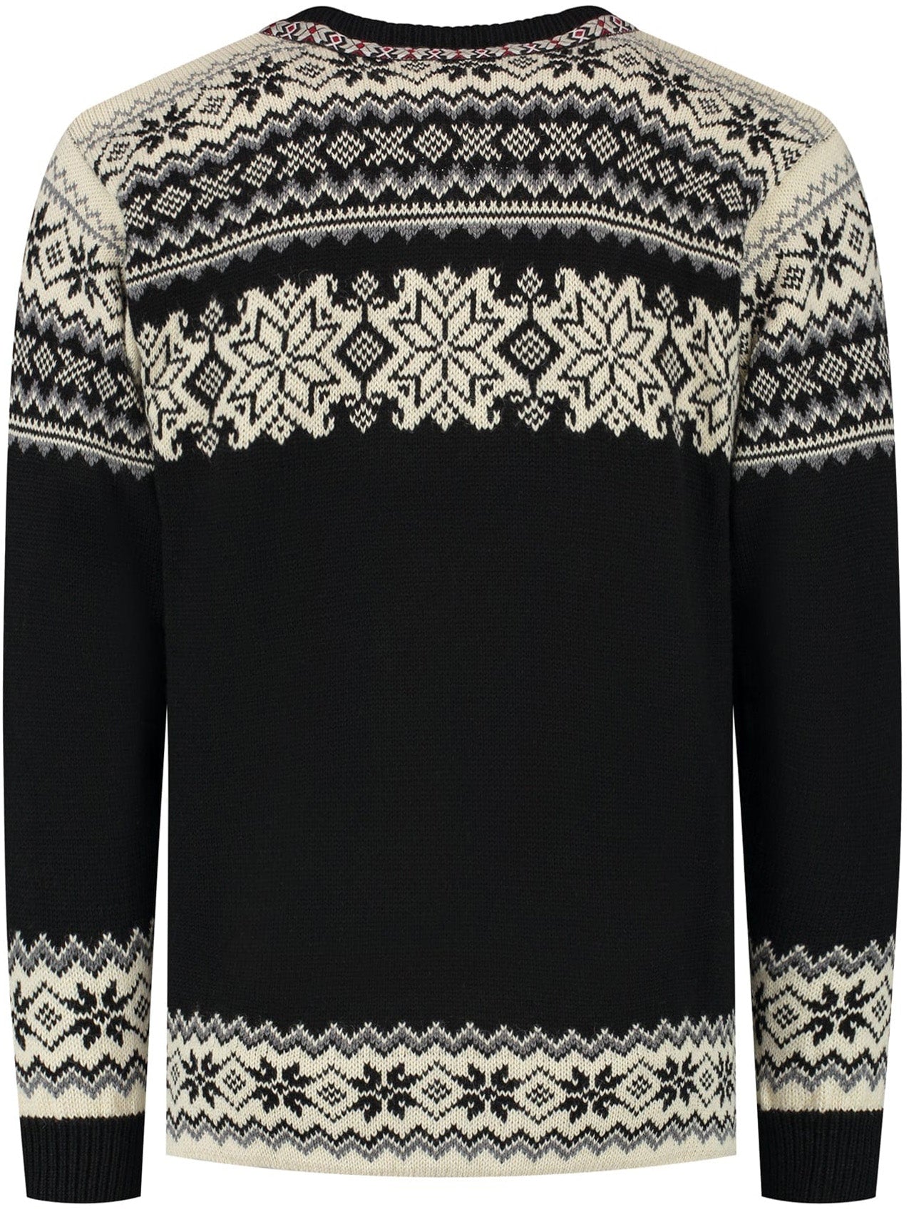 Retro Norwegian cardigan, Black