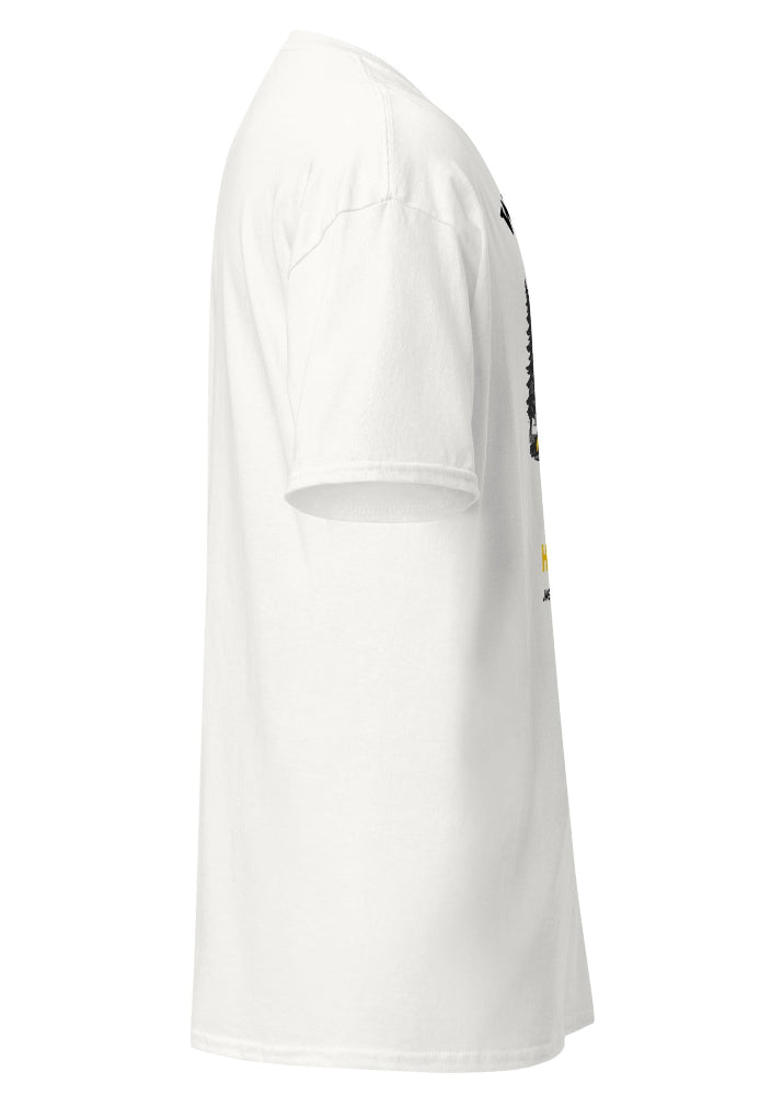 Vit t-shirt med Wirvelvind Nature Heritage-tryck