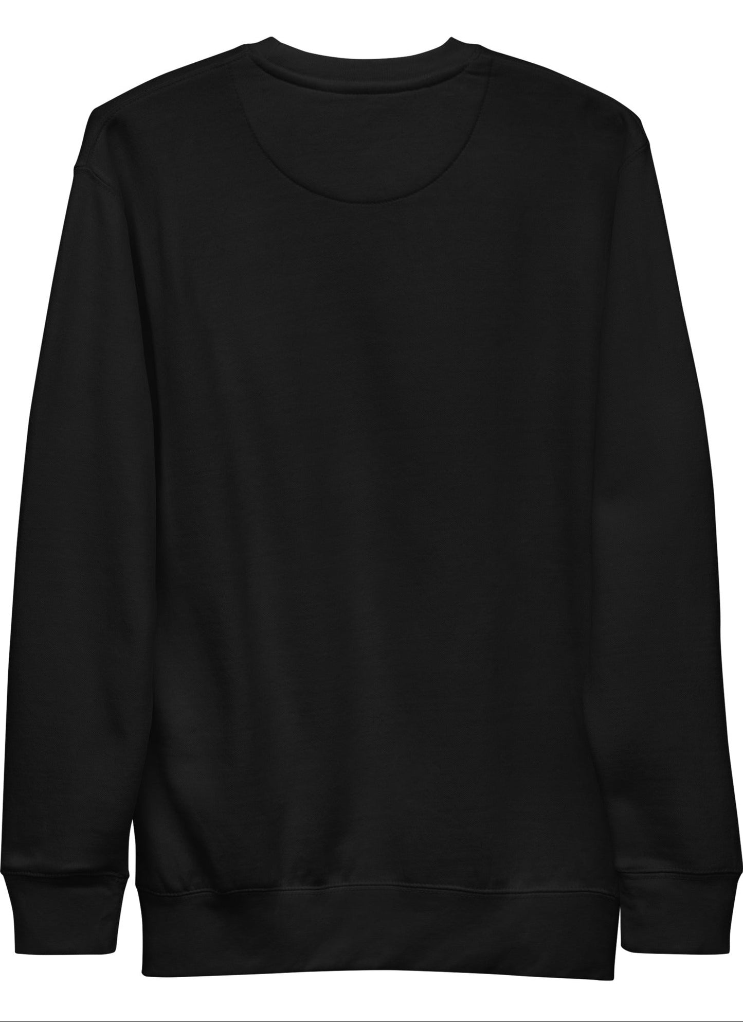 Skandinavisk arv – Sweatshirt svart med nordiskt tryck | Wirvelvind