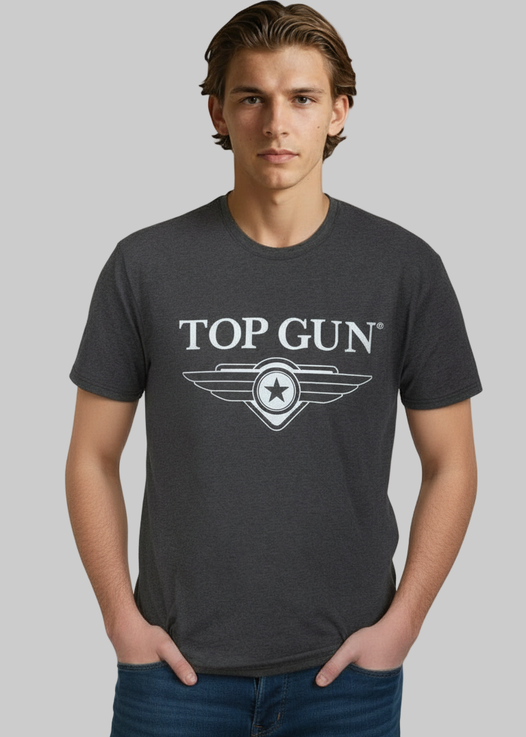 Wirvelvind "Cloudy" T-shirt, mörkgrå