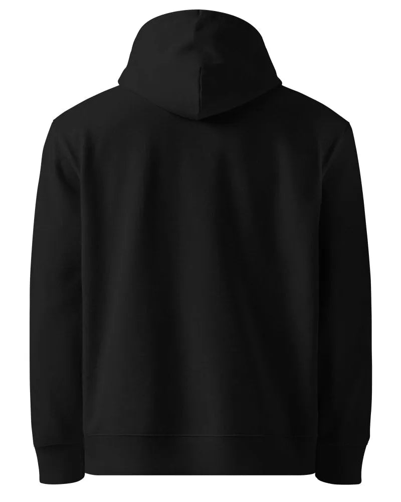 Wirvelvind Ekologisk Hoodie – Skandinavisk Wilderness, Svart