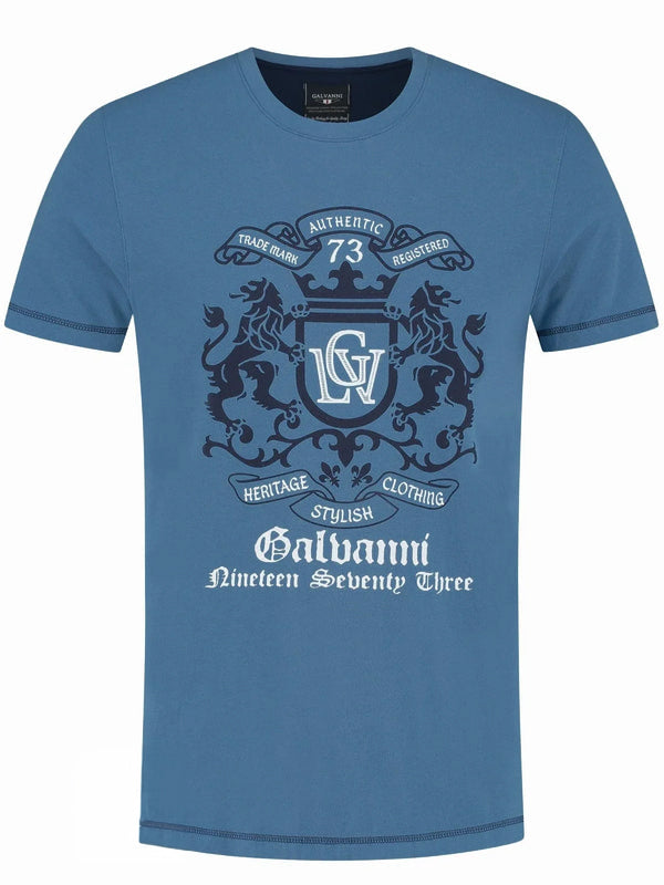 Wirvelvind Heritage T-shirt, blå