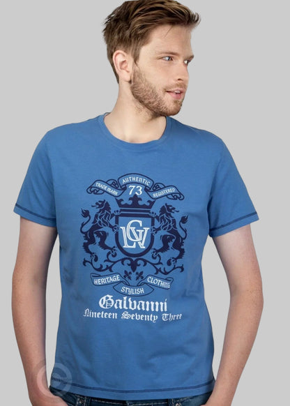 Wirvelvind Heritage T-shirt, blå