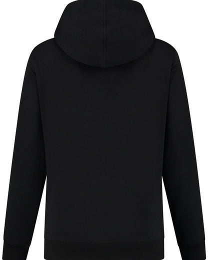 Wirvelvind Huvtröjan med nautiskt tryck, Svart