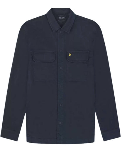 Wirvelvind Klädfärgad överskjorta - 100 % bomull, normal passform