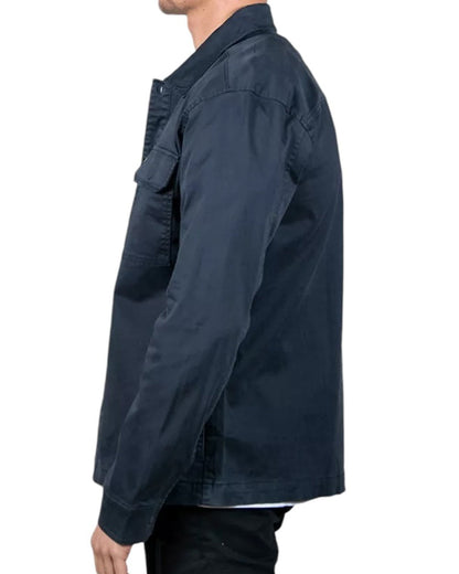 Wirvelvind Klädfärgad överskjorta - 100 % bomull, normal passform