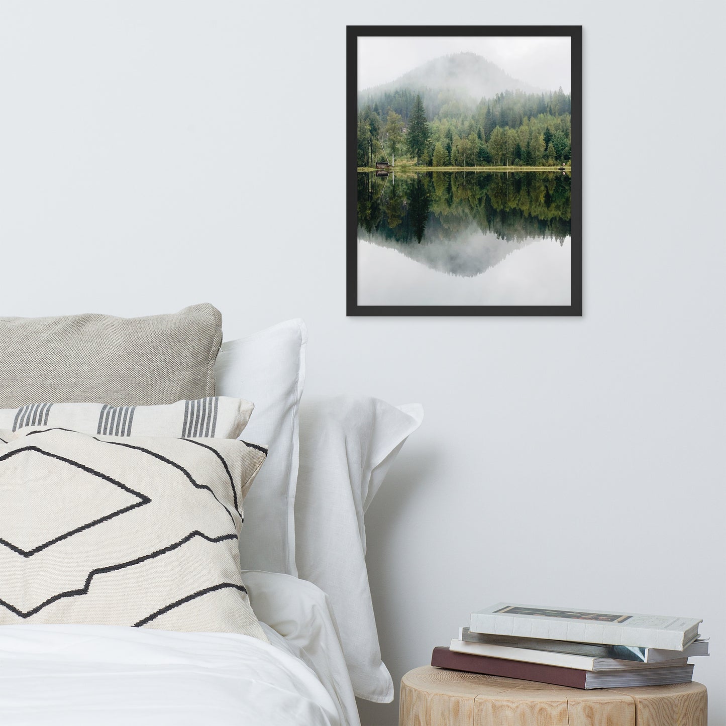 Wirvelvind Morgondimma över Ärtrikstjärn