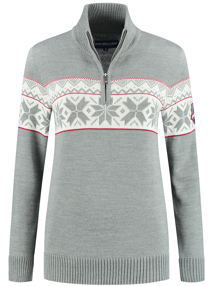 Wirvelvind Nordic Damtröja Sollefteå, Grå