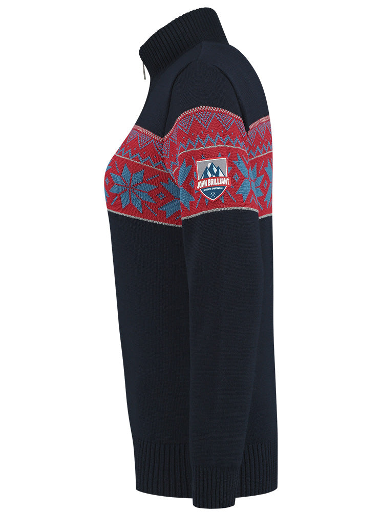 Wirvelvind Nordic Damtröja Sollefteå, Mörkblå