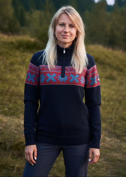 Wirvelvind Nordic Damtröja Sollefteå, Mörkblå