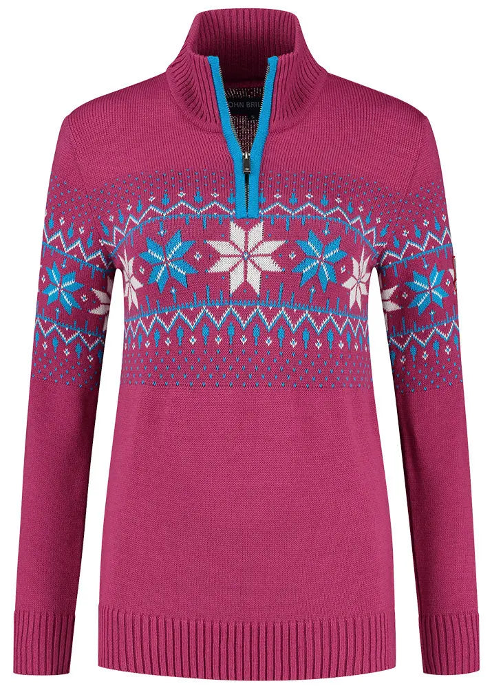 Wirvelvind Nordic Damtröja Ärtrik, Rosa