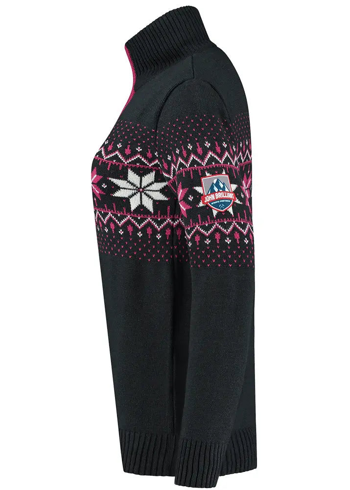 Wirvelvind Nordic Damtröja Ärtrik, Svart