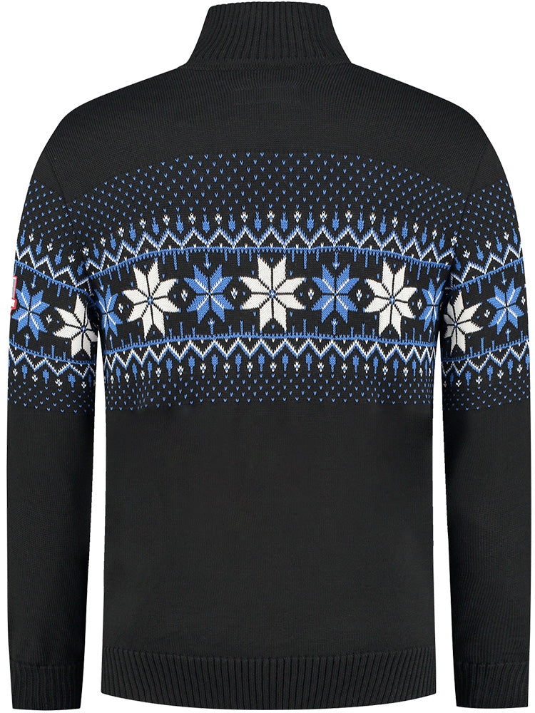 Wirvelvind Nordic Herrtröja Merino, Svart