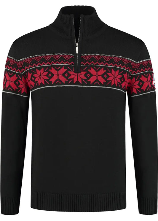 Wirvelvind Nordic Herrtröja Ullgenser, Svart