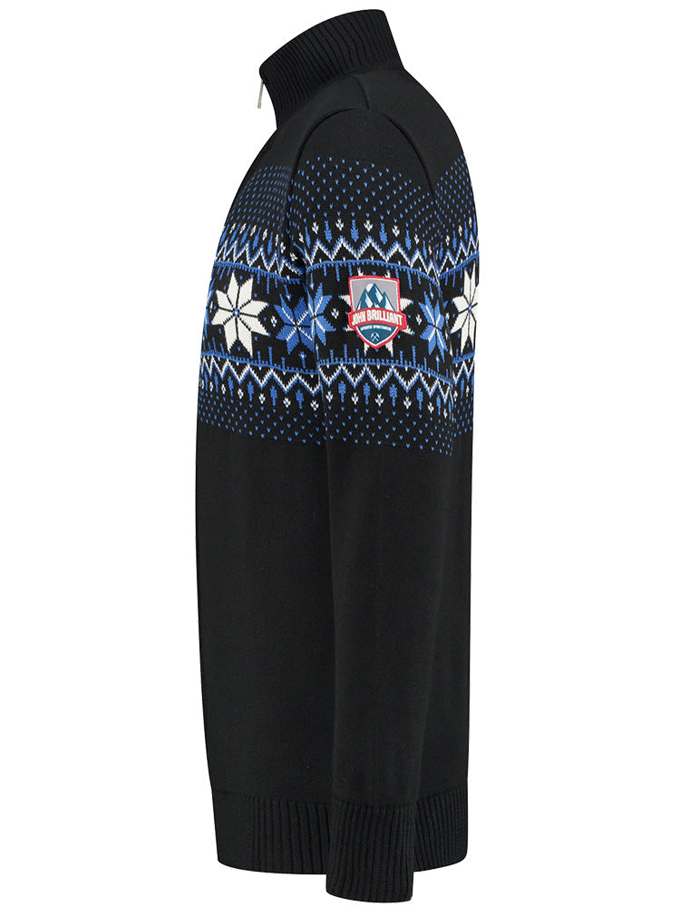 Wirvelvind Norsk Herrkofta Merino, Svart