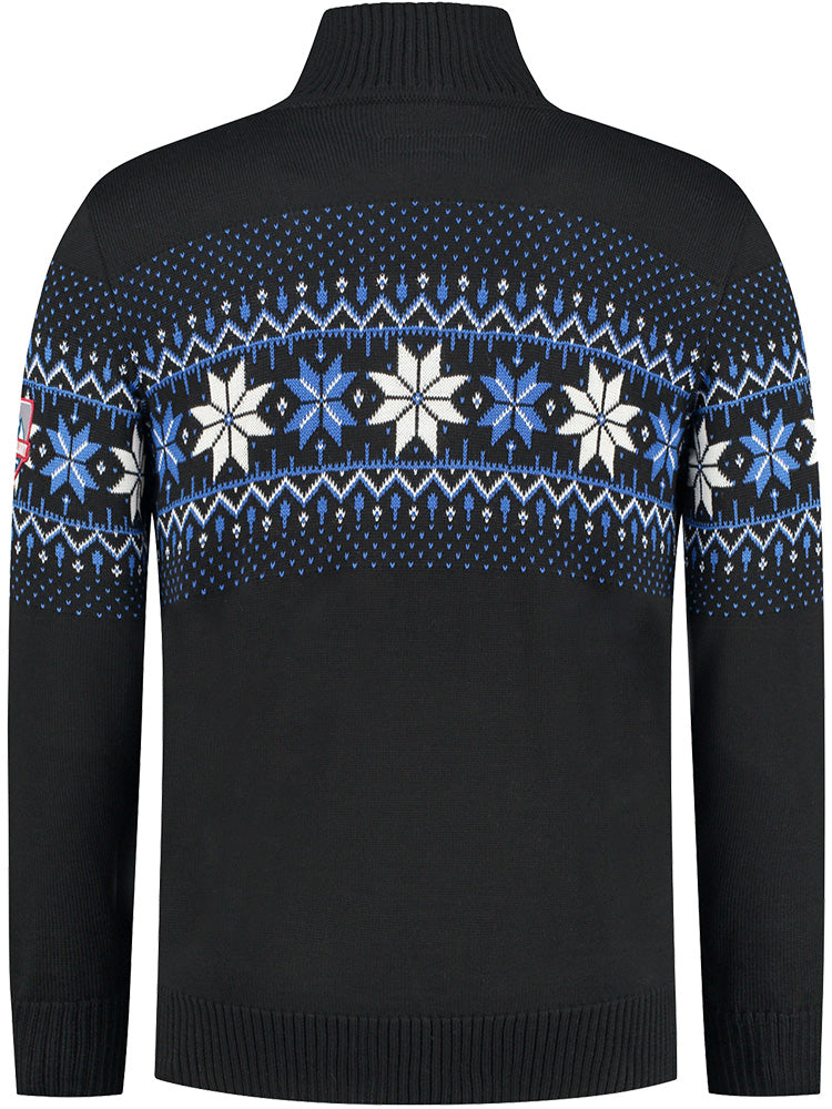 Wirvelvind Norsk Herrkofta Merino, Svart