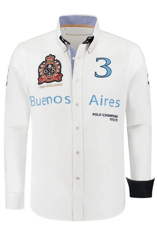 Wirvelvind Polosport Buenos Aires Shirt (vit)