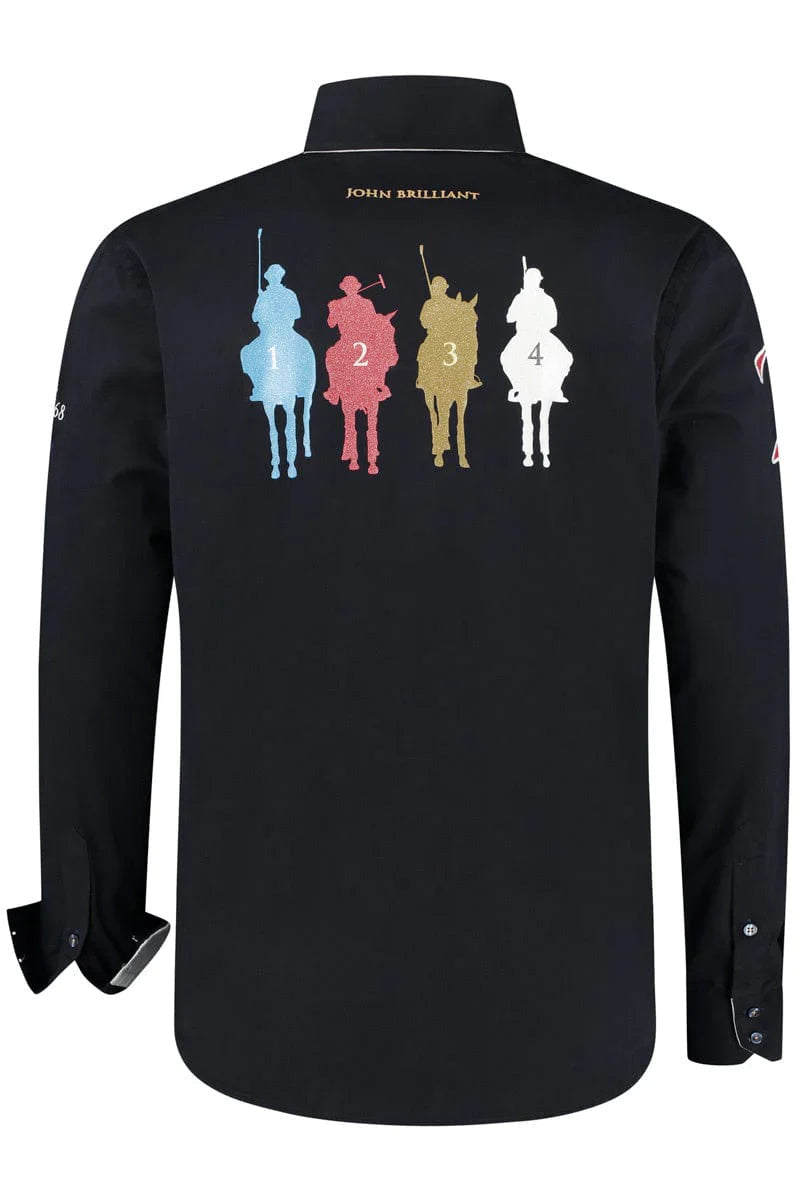 Wirvelvind Polosport London Shirt (Mörkblå)