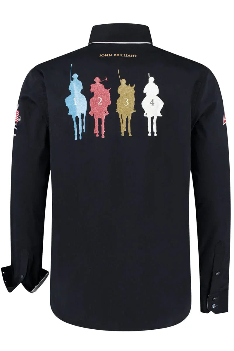 Wirvelvind Polosport New York Shirt (Mörkblå)