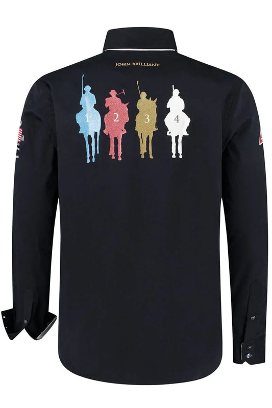 Wirvelvind Polosport New York Shirt (Mörkblå)