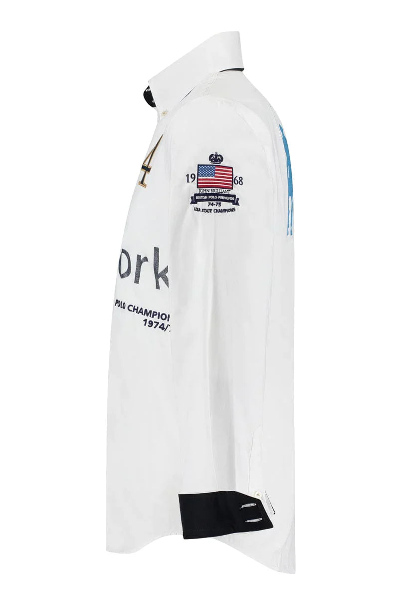 Wirvelvind Polosport New York Shirt (vit)