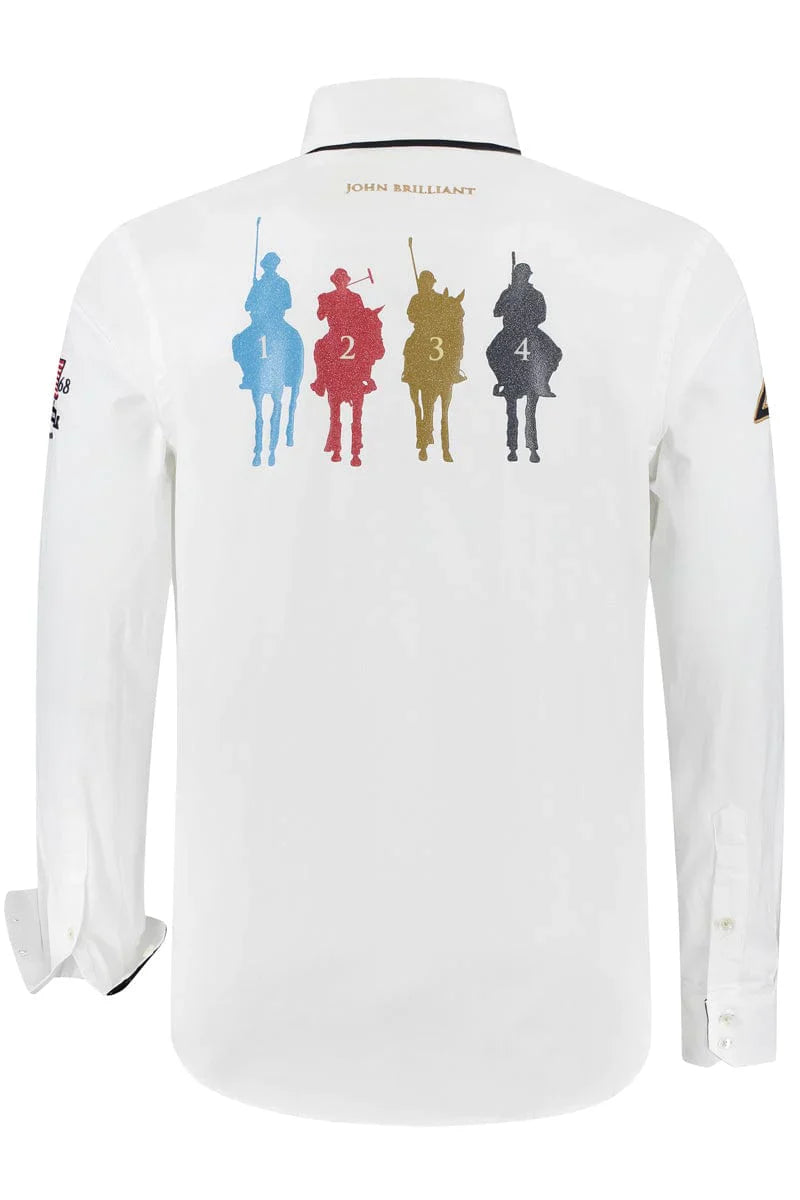 Wirvelvind Polosport New York Shirt (vit)