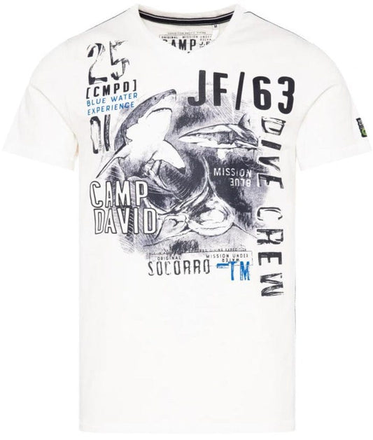 Wirvelvind Snygg med denna CAMP DAVID dykinspirerade t-shirt