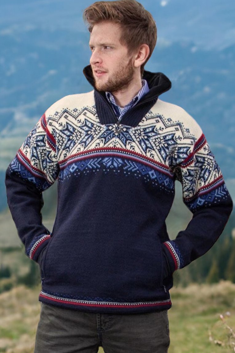 Vail Weatherproof men's sweater, Navy