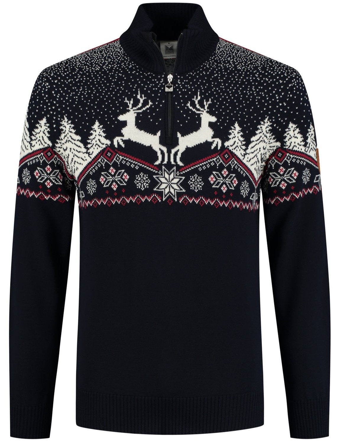 Pullover "Reindeer" Donkerblauw