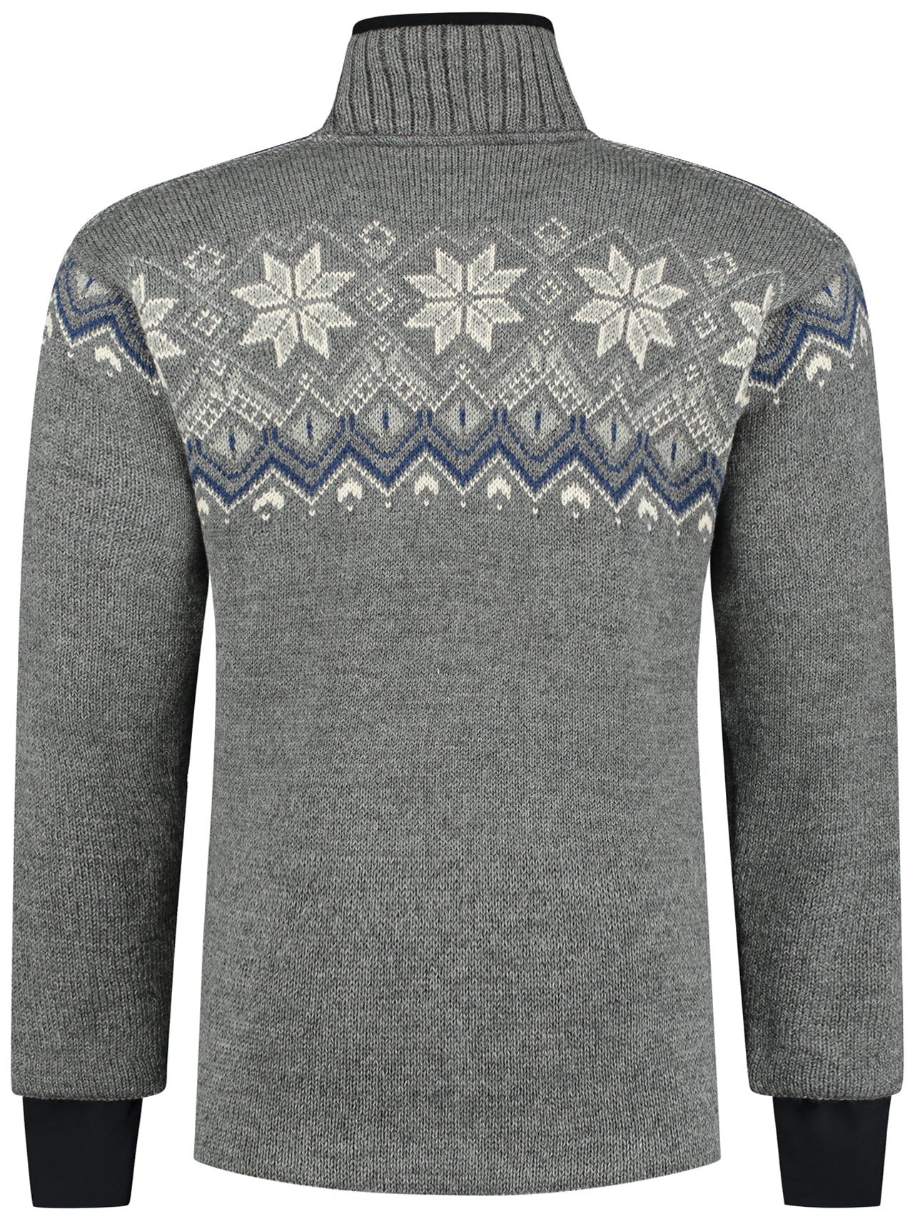 Fongen Wetterfester Herrenpullover, Grau