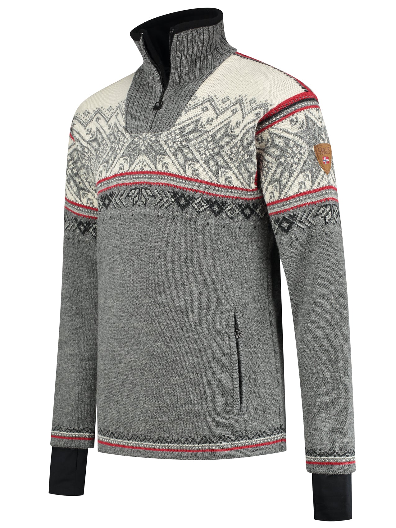 Vail Wetterfester Herrenpullover, Grau