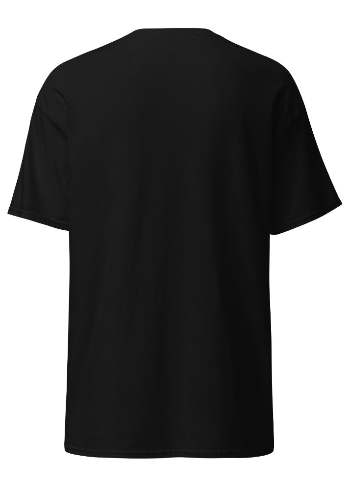 Svart herr T-shirt med John Brilliant Original Brand-tryck