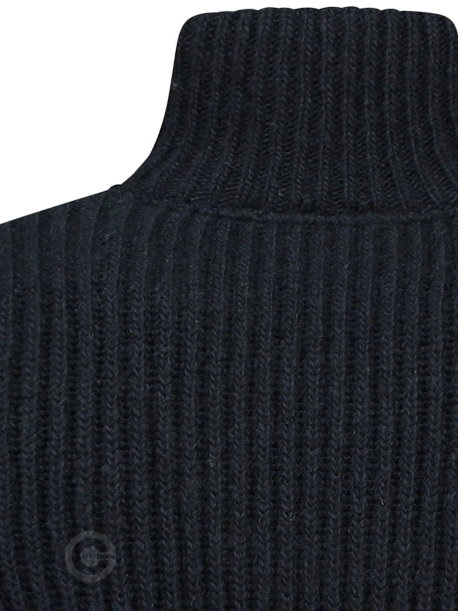 Hard wearing rib sweater, darkblue