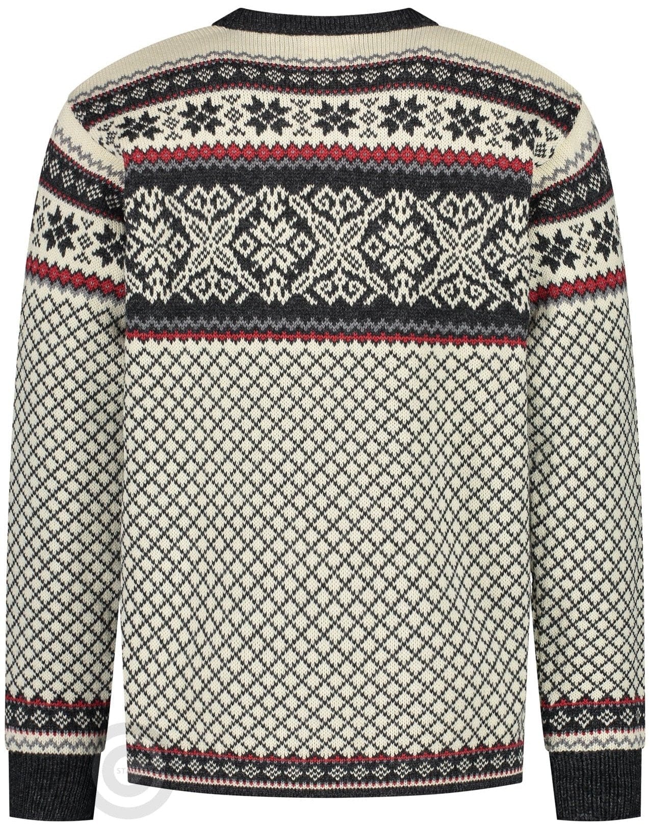 Nordic crew neck Sweater, off-White