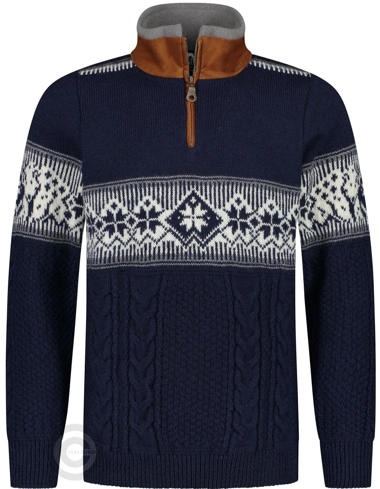 Nordic Polar Sweater, dunkelblau