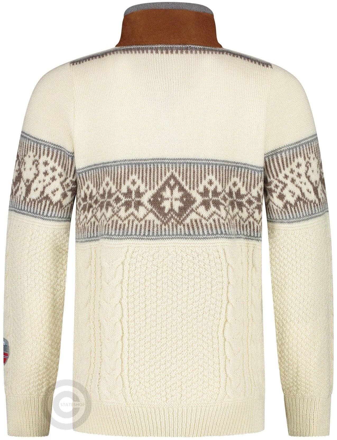 Nordic Polar Pullover, cremeweiß